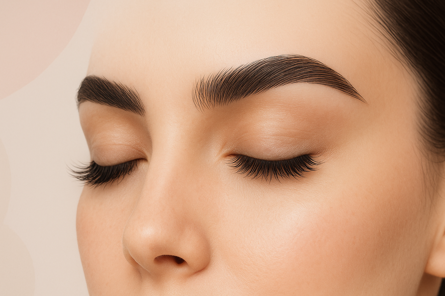 Professional microblading in Istanbul at Maral Beauty – natural eyebrow design