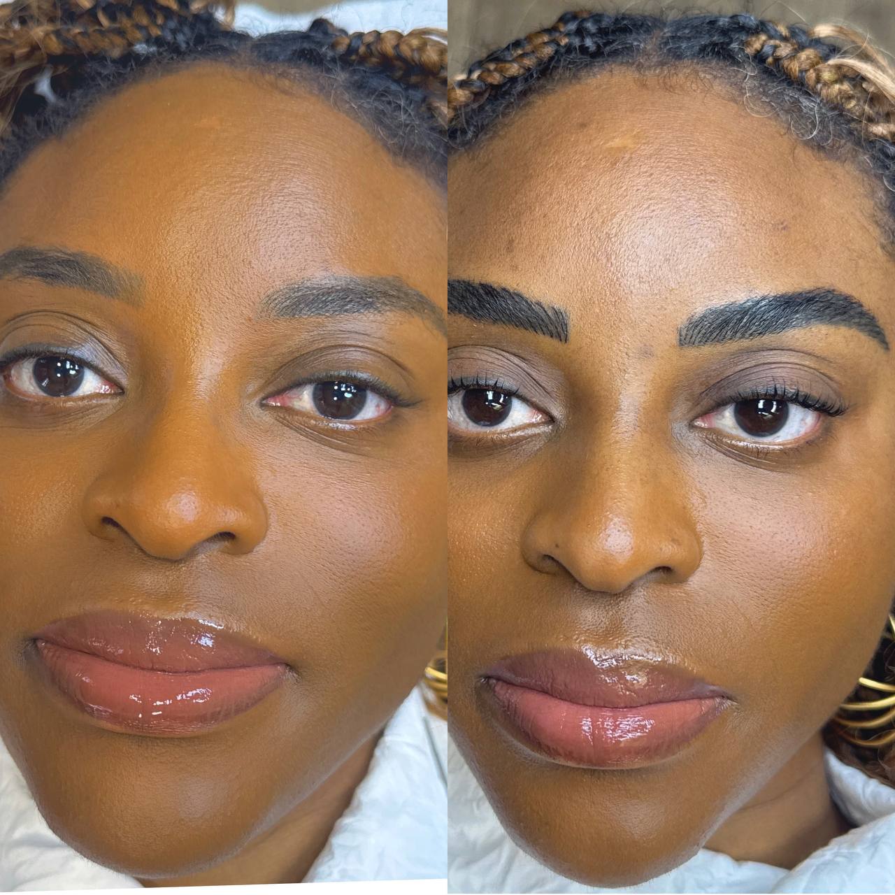 Professional microblading in Istanbul at Maral Beauty – natural eyebrow design