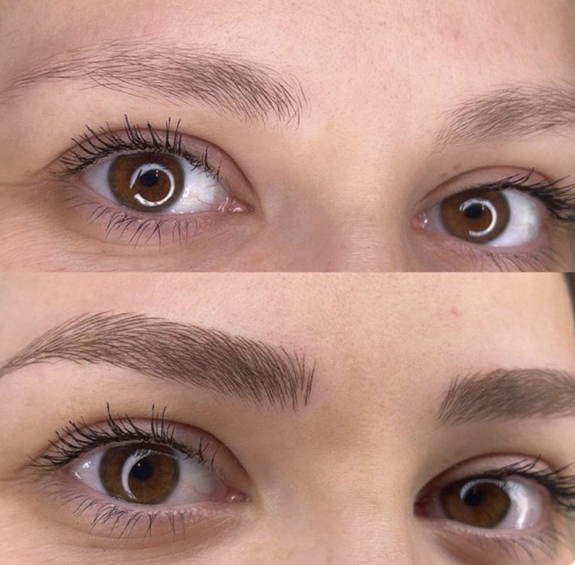 Professional microblading in Istanbul at Maral Beauty – natural eyebrow design
