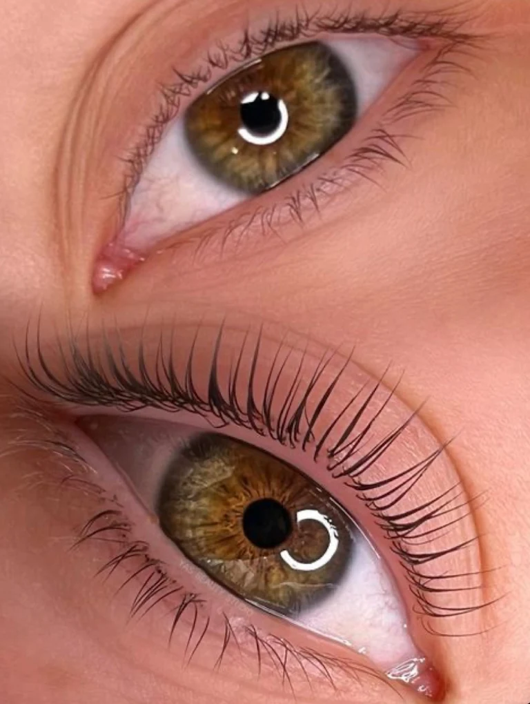 Eyelash lifting in Istanbul at Maral Beauty – natural lifted lashes