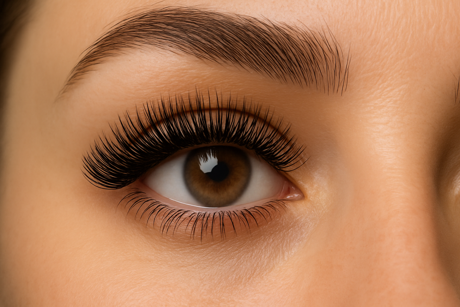 Eyelash extensions in Istanbul at Maral Beauty – long and voluminous lashes
