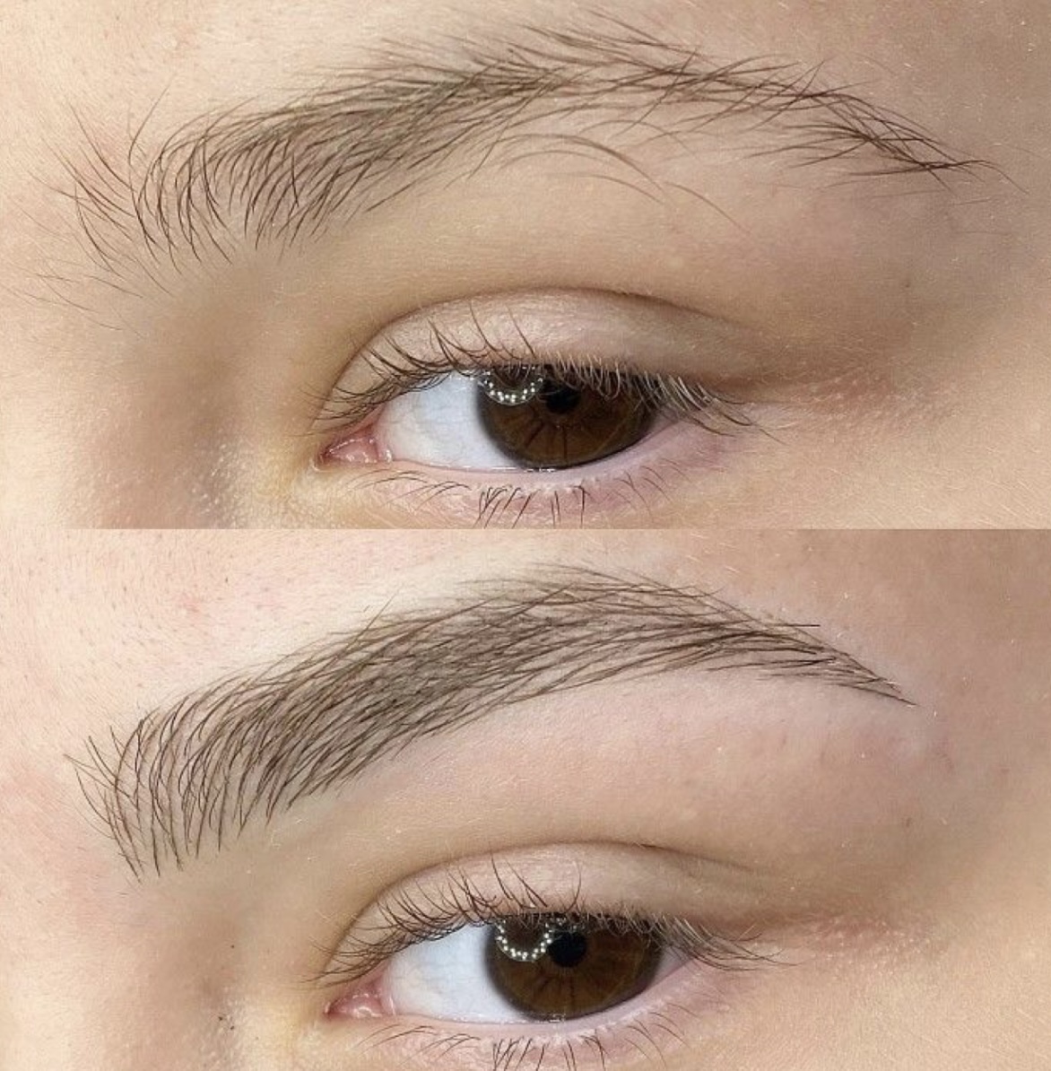 Professional microblading in Istanbul at Maral Beauty – natural eyebrow design
